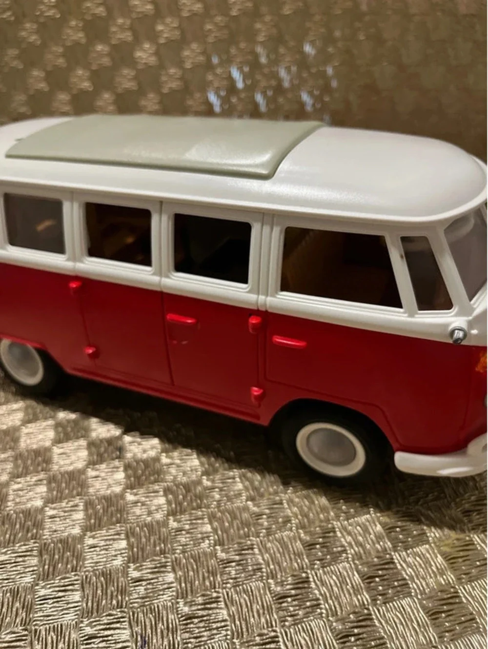 8” VW camping van play toy car van
